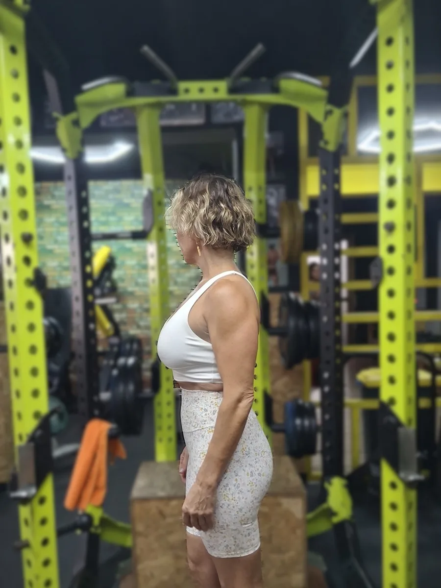 Client result, side pose
